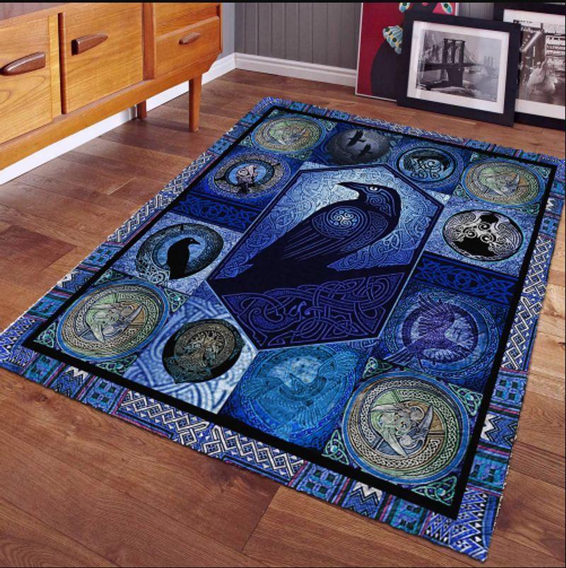 Viking Area Rug Raven Viking Rug RLT12 - Wonder Print Shop