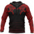 Viking Hoodie The Raven Of Odin Tattoo Special Red RLT12 - Wonder Print Shop