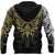 Viking Clothing Geki and Freki Viking Wolf Ii Hoodie RLT12 - Wonder Print Shop