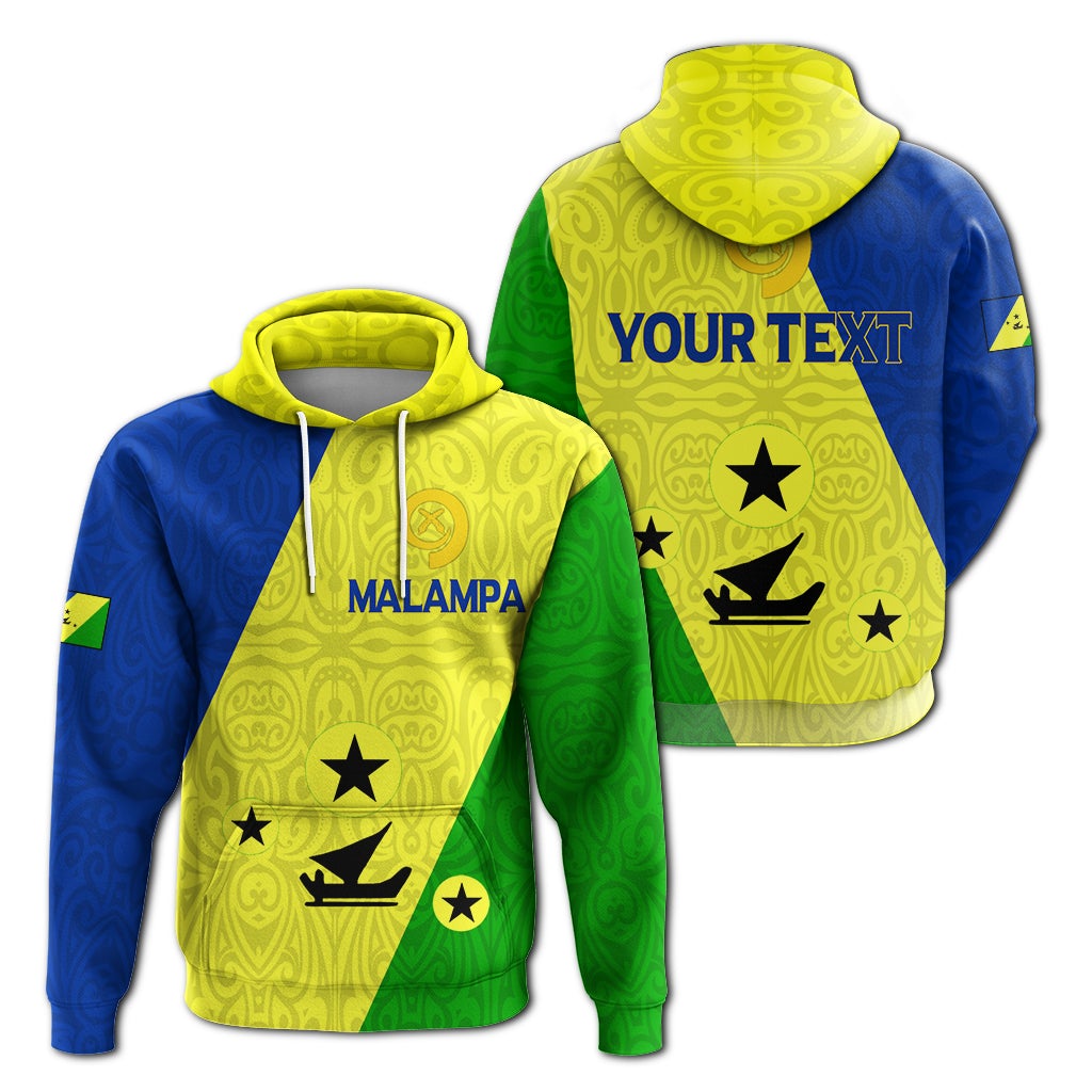 Custom Malampa Province Vanuatu Hoodie Flag Style LT12 - Wonder Print Shop