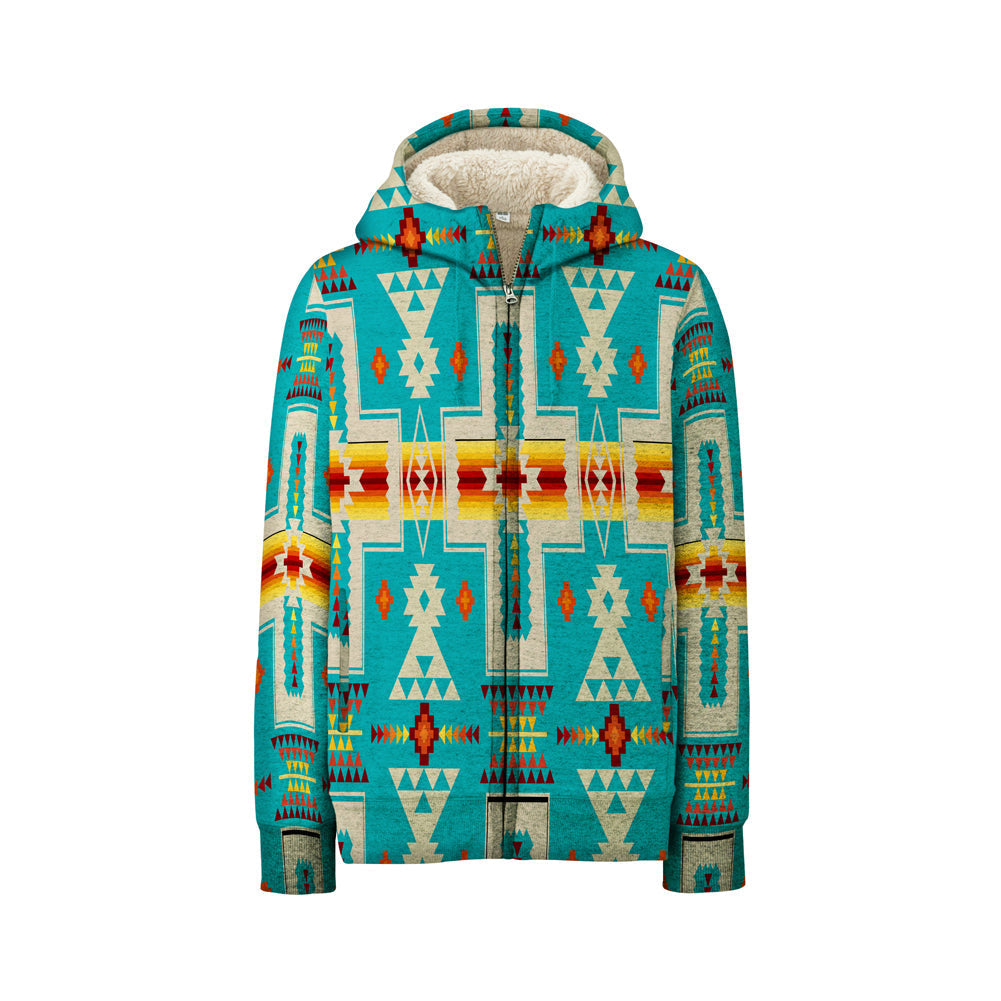 turquoise-design-native-american-3d-fleece-hoodie