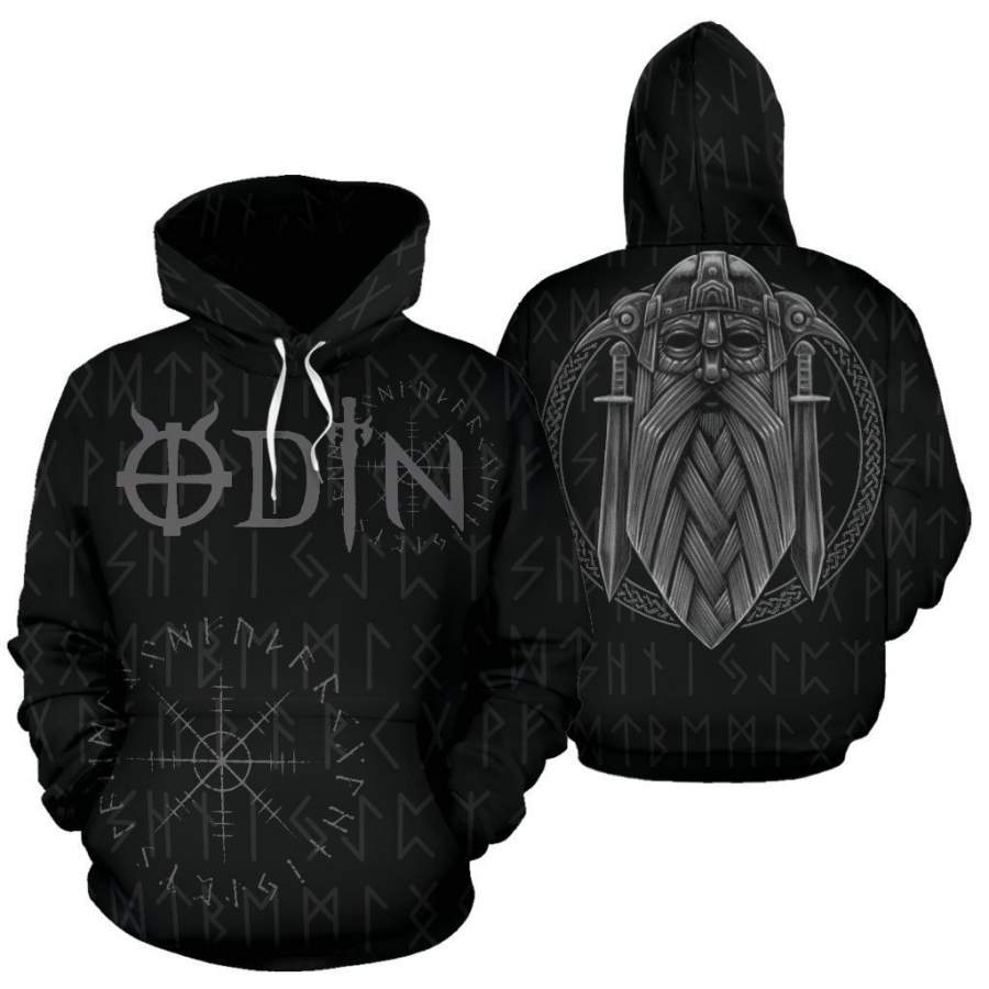 Viking Clothing Odin Viking Hoodie RLT12 - Wonder Print Shop