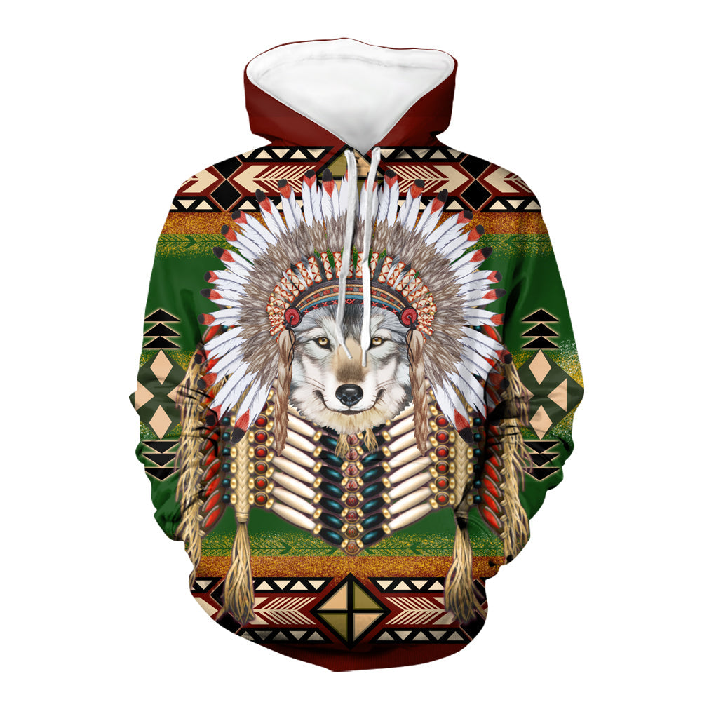 headdress-wolf-native-american-3d-hoodie