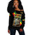 Adwa Victory Ethiopian Off Shoulder Sweater Black LT10 - Wonder Print Shop