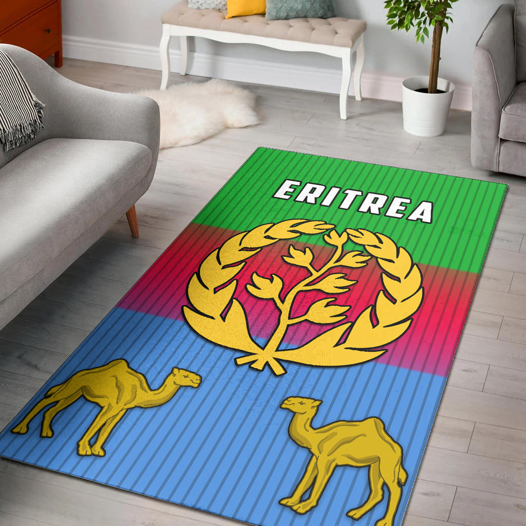 Eritrea Area Rug Flag LT13 - Wonder Print Shop