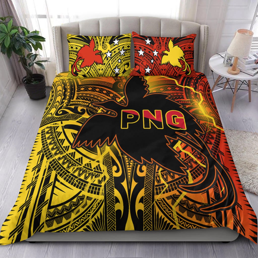 Papua New Guinea Bedding Set Stalwart Polynesian Special LT13 - Wonder Print Shop