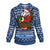 Scotland Nollaig Chridheil All - Over Hoodie Deep Cobalt Blue - Wonder Print Shop