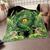 eyes-dinosaur-premium-blanket-seashell-and-fern