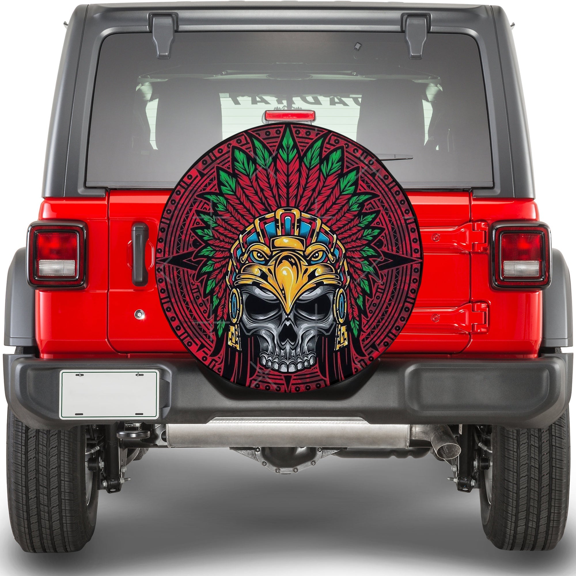 Mexico Spare Tire Cover - Skull Eagle Special Ver.01 LT13 - Wonder Print Shop