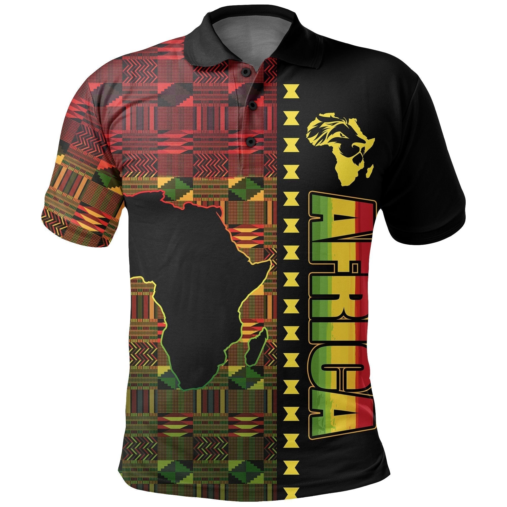 African Golf Shirts African Polo Shirt - Wonder Print Shop