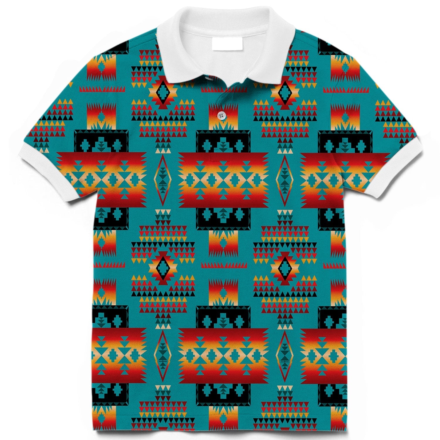 blue-native-tribes-pattern-native-american-polo-t-shirt-3d