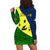 Malampa Province Hoodie Dress Vanuatu Pattern LT13 - Wonder Print Shop