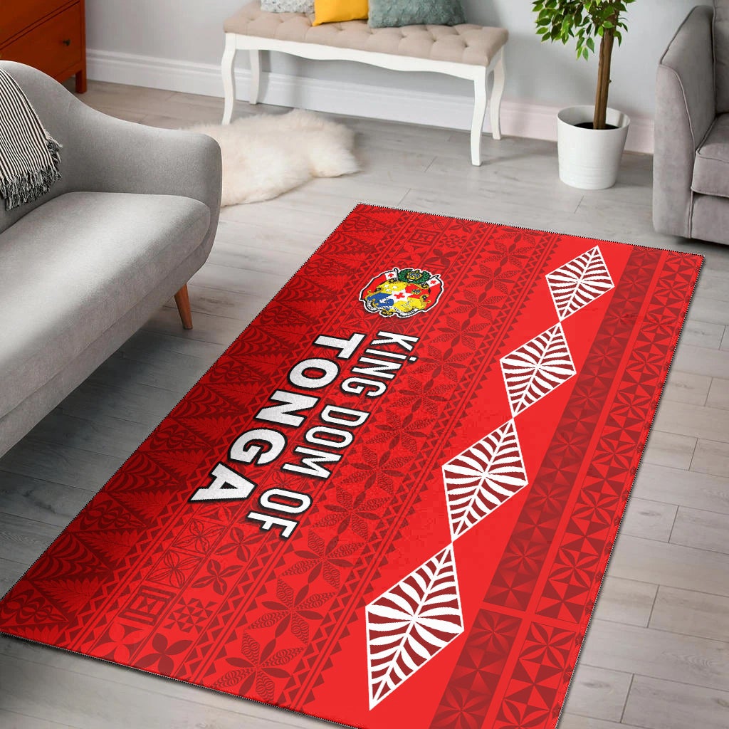 Kingdom of Tonga Area Rug 2021 Tonga National Day LT13 - Wonder Print Shop