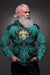 Viking Aaland Islands Zip Hoodie Valknut of Odin Cyan RLT12 - Wonder Print Shop