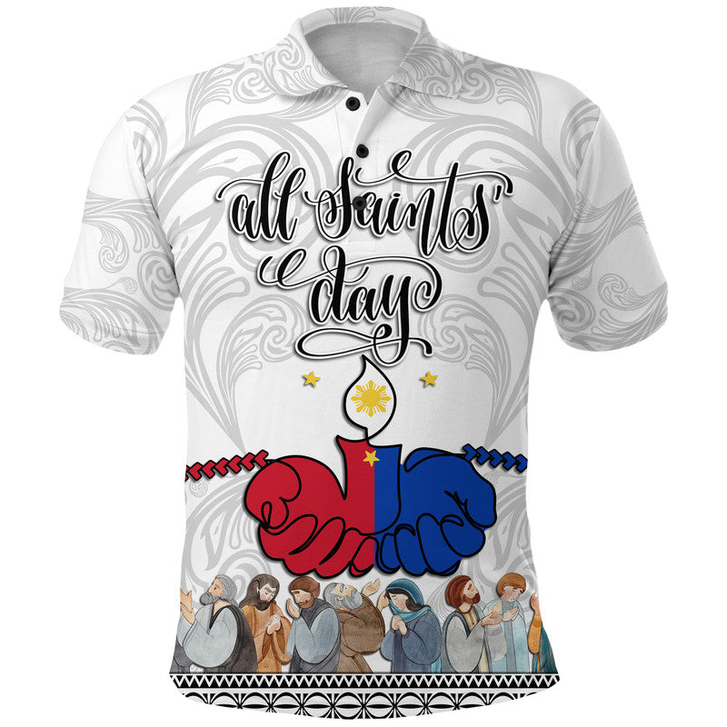 Philippines Polo Shirt All Saints Day - Wonder Print Shop