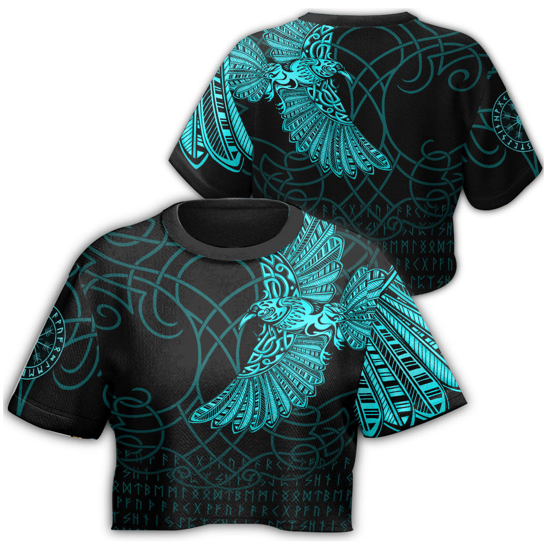 viking-clothing-viking-odins-celtic-ravens-cyan-version-croptop-t-shirt