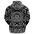 Viking Hoodie Ancient Scandinavian God Odin with Bandana Paisley Style RLT12 - Wonder Print Shop