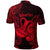 Aquarius Zodiac Polynesian Polo Shirt Unique Style Red LT8 - Wonder Print Shop