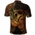 Aquarius Zodiac Polynesian Polo Shirt Unique Style Gold LT8 - Wonder Print Shop