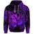 Custom Aquarius Zodiac Polynesian Zip Hoodie Unique Style Purple LT8 - Wonder Print Shop