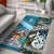 New Zealand and Fiji Area Rug Together Paua Shell LT8 - Wonder Print Shop