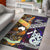 New Zealand Maori Aotearoa and Australia Aboriginal Area Rug Together Purple LT8 - Wonder Print Shop