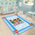 Fiji Area Rug Blue Style No.1 LT6 - Wonder Print Shop