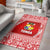 Tonga Coat Of Arms Area Rugs Simplified Version Red LT8 - Wonder Print Shop