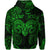 Custom Aries Zodiac Polynesian Zip Hoodie Unique Style Green LT8 - Wonder Print Shop