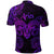 Aries Zodiac Polynesian Polo Shirt Unique Style Purple LT8 - Wonder Print Shop