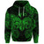 Custom Aries Zodiac Polynesian Zip Hoodie Unique Style Green LT8 - Wonder Print Shop