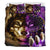 Purple Wolf Dreamcatcher Native American Bedding Set LT10 - Wonder Print Shop