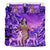 Native American Girl and Wolf Purple Bedding Set LT10 - Wonder Print Shop