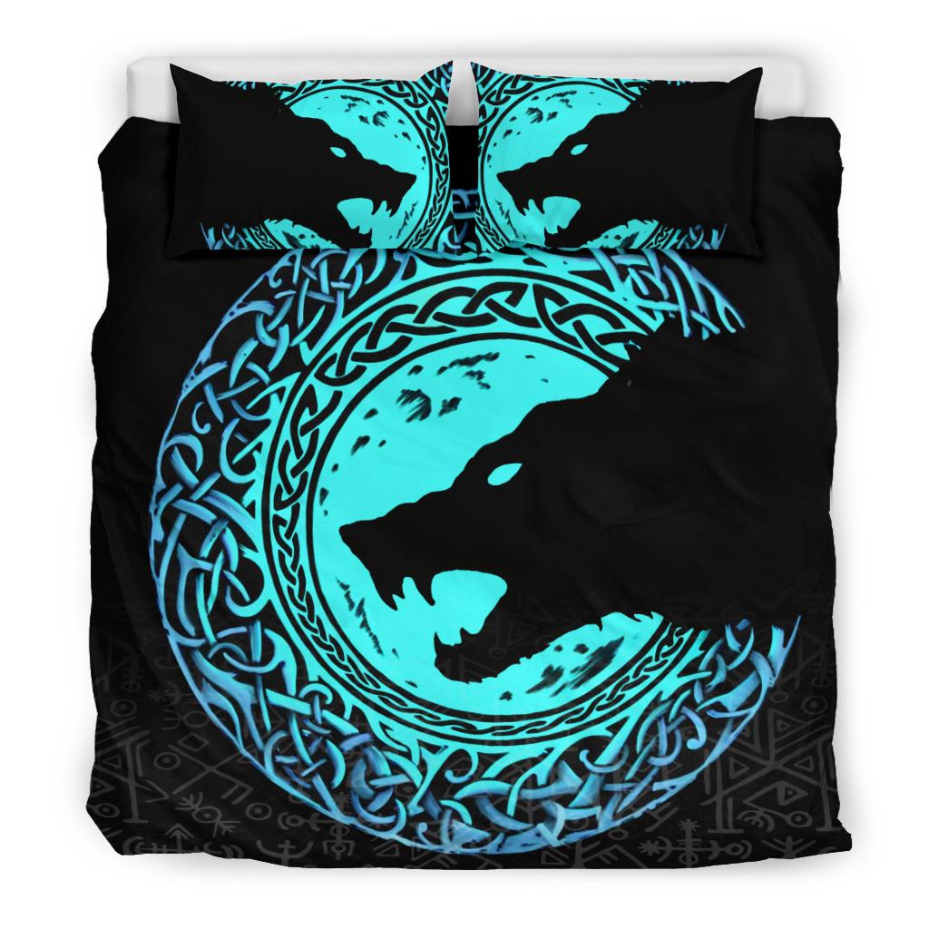 viking-bedding-set-fenrir-norse-wolf