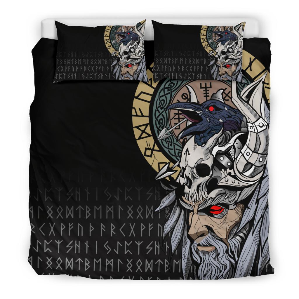 viking-odin-raven-bedding-set