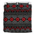 Black Pattern Native American Bedding Set LT10 - Wonder Print Shop