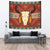 Native American Design Bison Head Tapestry LT10 - Wonder Print Shop