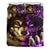 Purple Wolf Dreamcatcher Native American Bedding Set LT10 - Wonder Print Shop