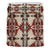 Native American Pattern Brown and Red Bedding Set LT10 - Wonder Print Shop