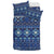 Navy Pattern Native American Bedding Set LT10 - Wonder Print Shop