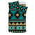 Native American Green Ethnic Aztec Pattern Bedding Set LT10 - Wonder Print Shop