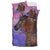 Horse Pink Native American Bedding Set LT10 - Wonder Print Shop