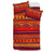 Native American Pattern Color Orange Bedding Set LT10 - Wonder Print Shop