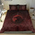 Viking Bedding Set, Ethnic Odin Raven Red RLT12 - Wonder Print Shop