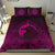 Viking Bedding Set, Ethnic Odin Raven Pink RLT12 - Wonder Print Shop