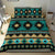 Native American Green Ethnic Aztec Pattern Bedding Set LT10 - Wonder Print Shop