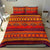 Native American Pattern Color Orange Bedding Set LT10 - Wonder Print Shop