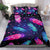 Pink and Blue Feathers Native American Bedding Set LT10 - Wonder Print Shop