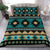 Native American Green Ethnic Aztec Pattern Bedding Set LT10 - Wonder Print Shop