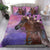 Horse Pink Native American Bedding Set LT10 - Wonder Print Shop